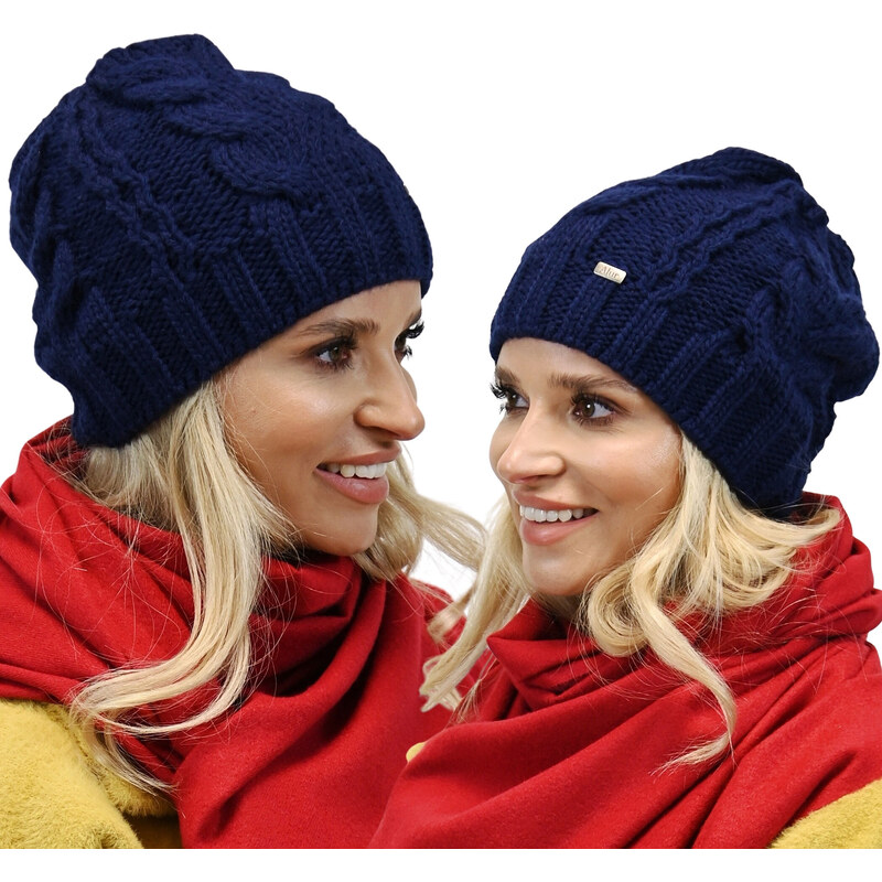 Fashionweek Dámska zimná čiapka BEANIE šmoulinka ZIZI-A4 48753022