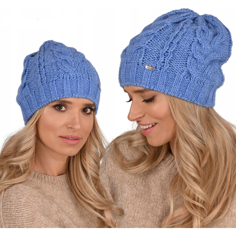 Fashionweek Dámska zimná čiapka BEANIE šmoulinka ZIZI-A4 48753020