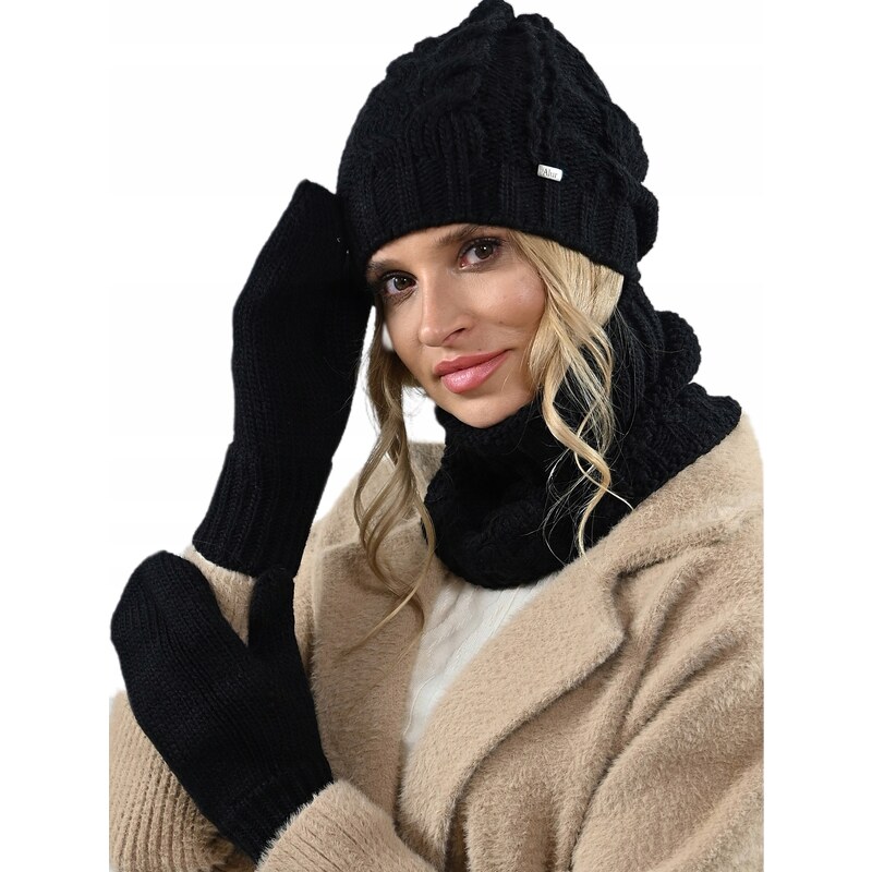 Fashionweek Súprava dámskej čiapky, šálu a rukavíc A9 48753140