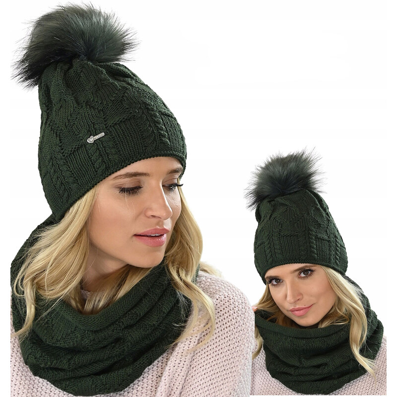 Fashionweek Damský zimný set čepice a šála AL-M5 ​ 48753213