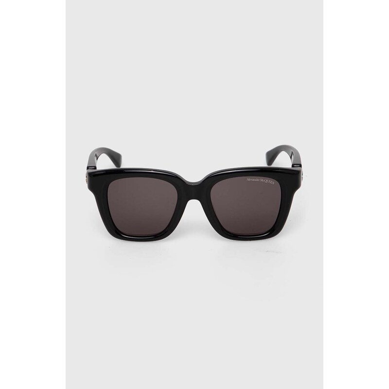Slnečné okuliare Alexander McQueen pánske, čierna farba, AM0432SA