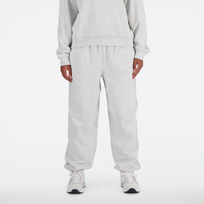 Dámske nohavice New Balance WP41513AHH – sivé 49081278