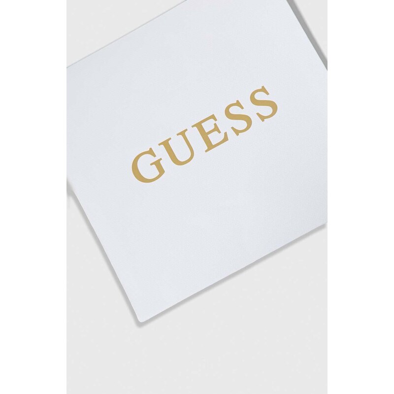 Šatka Guess DEESA dámska, hnedá farba, vzorovaná, AW5121 MOD03