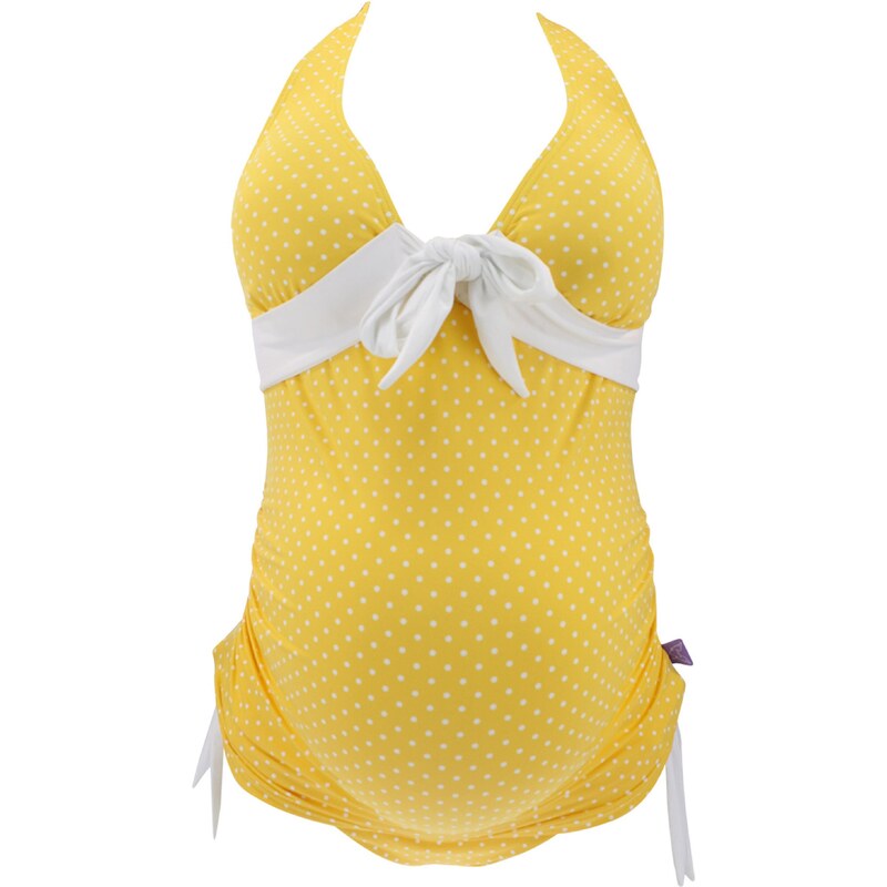 petit amour Tankiny Annie žltá / biela 32372912