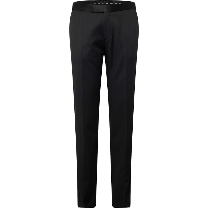 BOSS Nohavice s pukmi H-Genius-Tux čierna 54296651