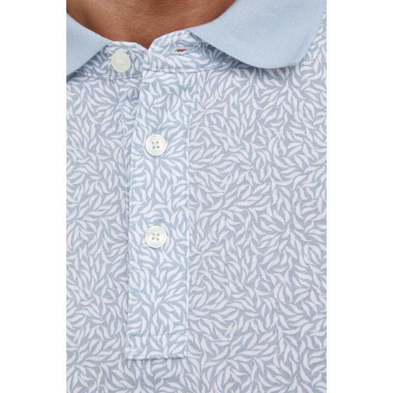 Bavlnené polo tričko Michael Kors vzorovaný