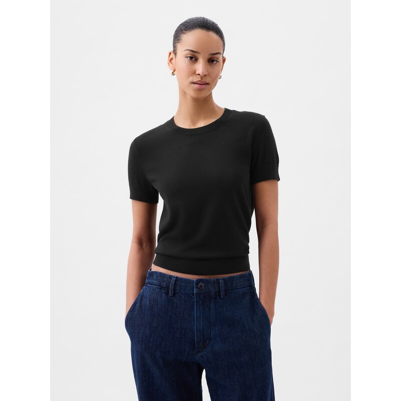 GAP Dámsky Krátký crop sveter CashSoft 854755-04 66267259