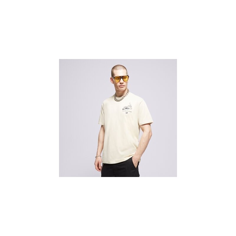 New Balance Tričko Tričko Essentials Cafe Java Cotto Be Muži Oblečenie 48701767