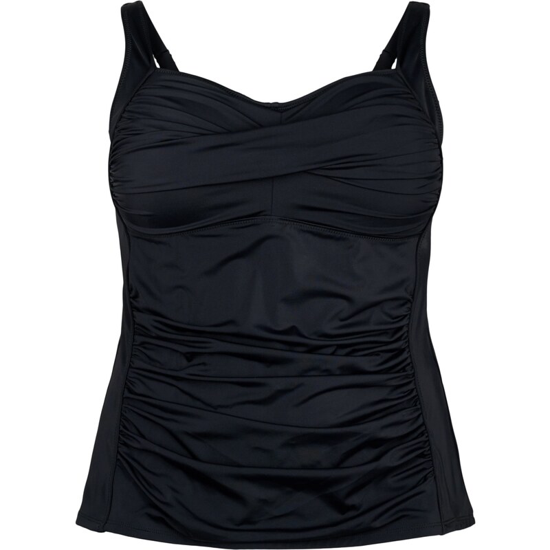 Swim by Zizzi Tankinový top čierna 59113148