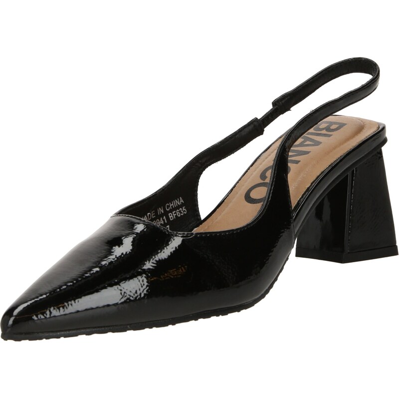 Bianco Lodičky s otvorenou pätou MARALYN čierna 66621066