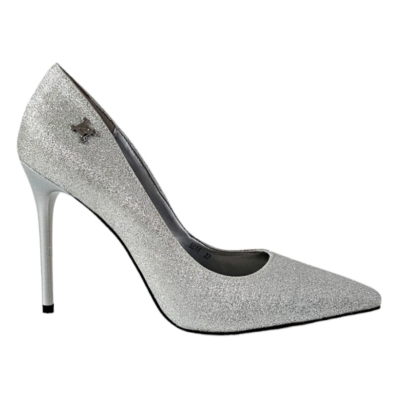 Lodičky Laura Biagiotti Gliter Silver 56369461