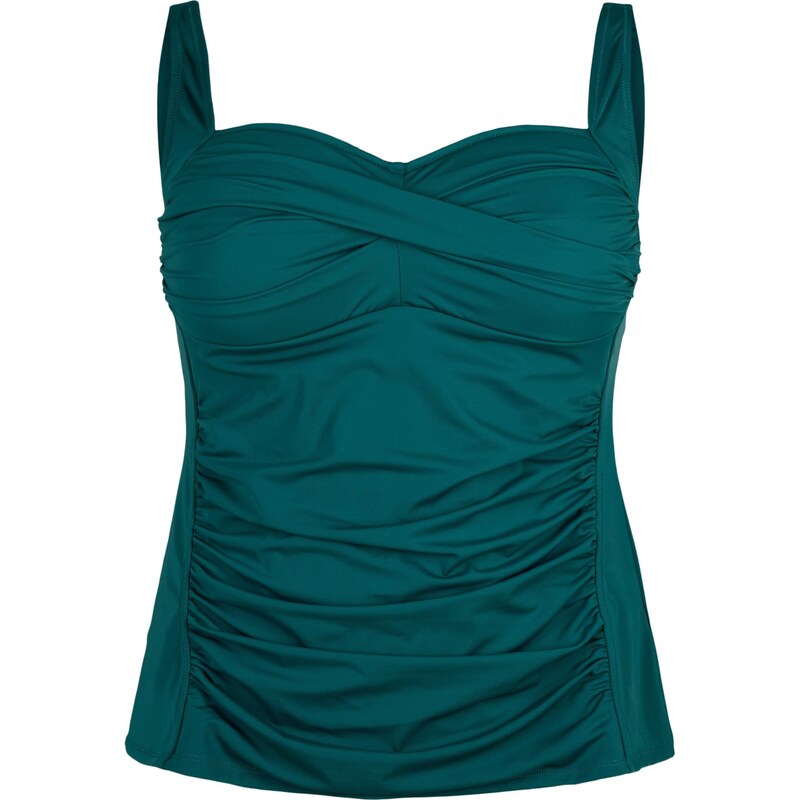 Swim by Zizzi Tankinový top smaragdová 54290339