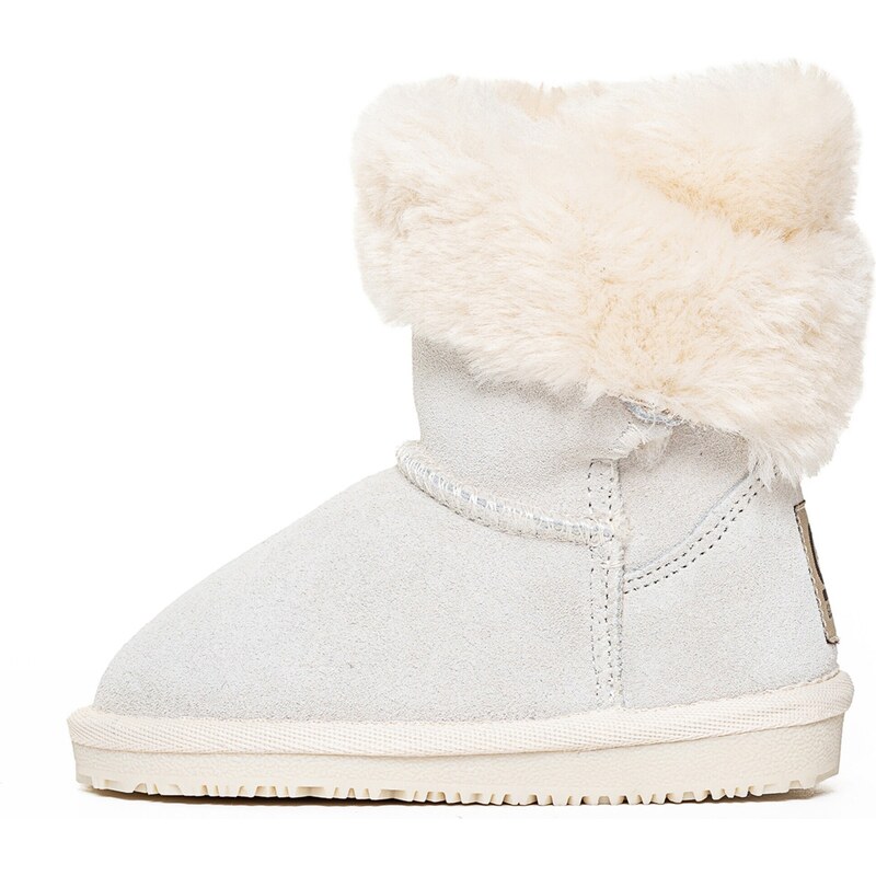 Gooce Snehule Britney biela / šedobiela 54240420