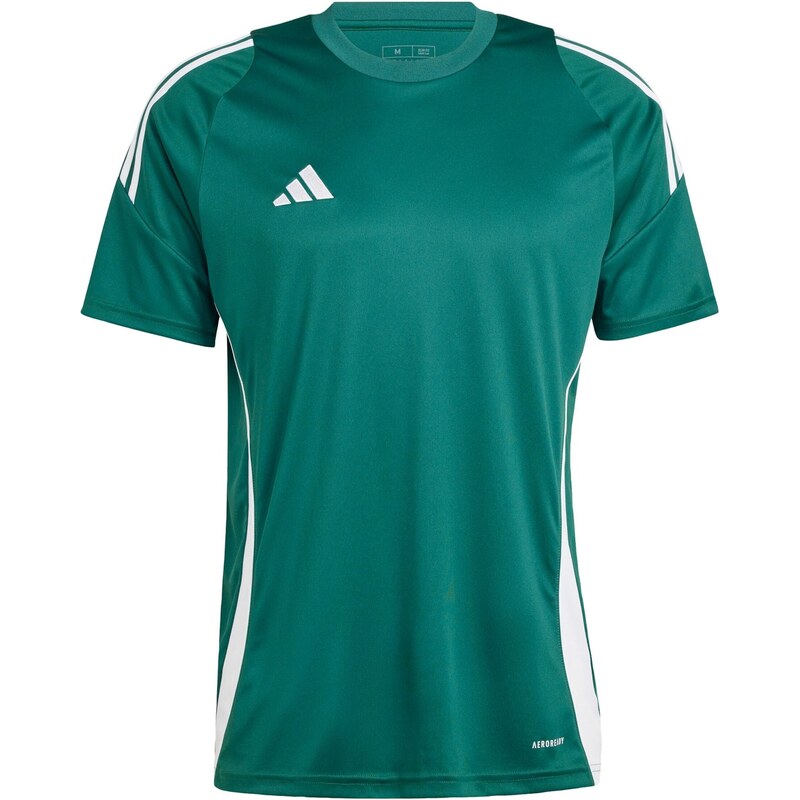 ADIDAS PERFORMANCE Dres Tiro 24 smaragdová / biela 64230014