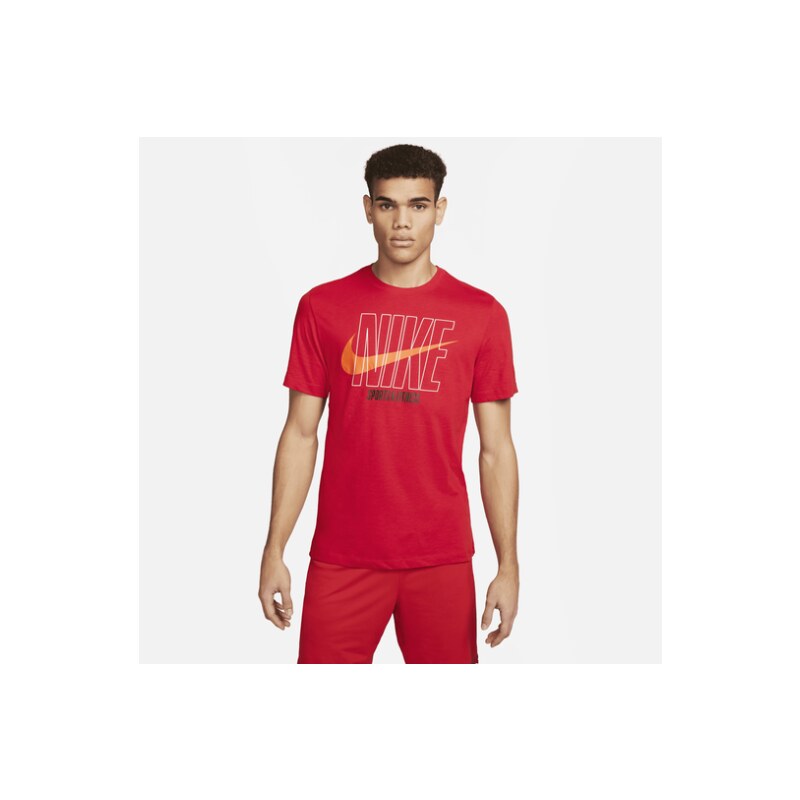 Nike M NK DF TEE SLUB HBR RED 49128608