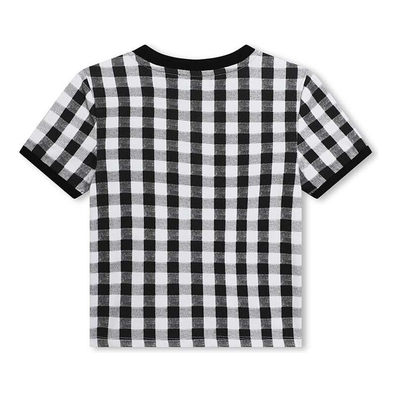 Detské tričko Dkny čierna farba