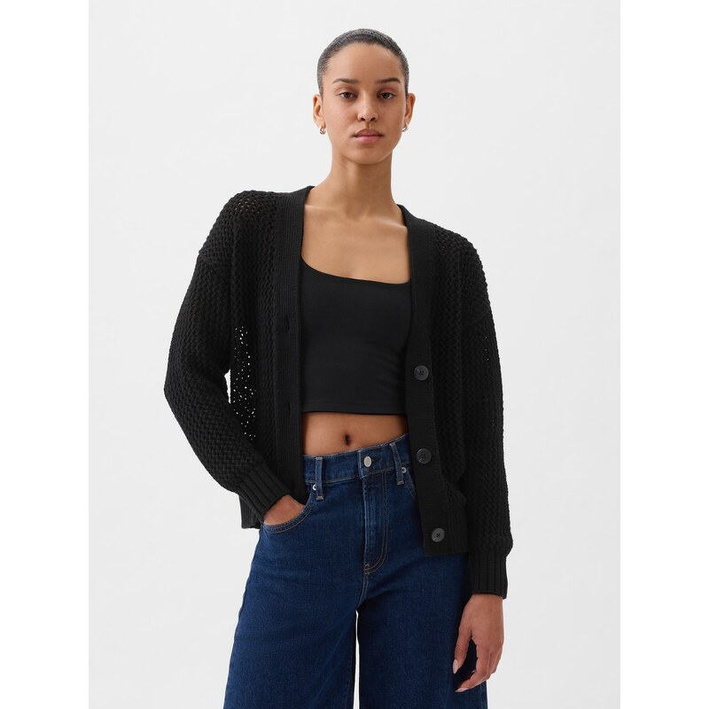 GAP Dámsky Háčkovaný kardigan 854777-01 66267253