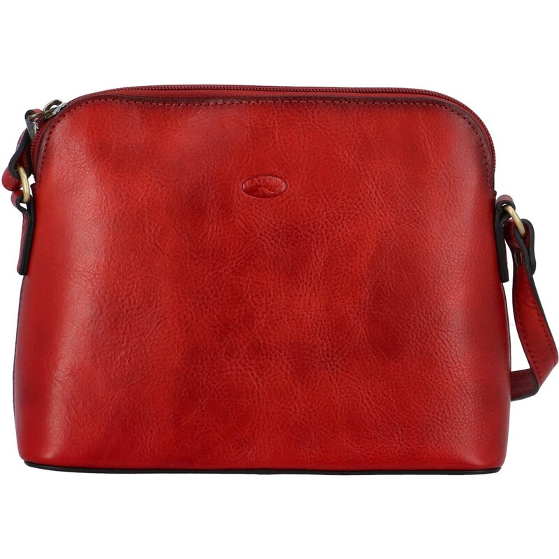 Dámska kožená crossbody/taška červená - Katana Akíra červená 49173823