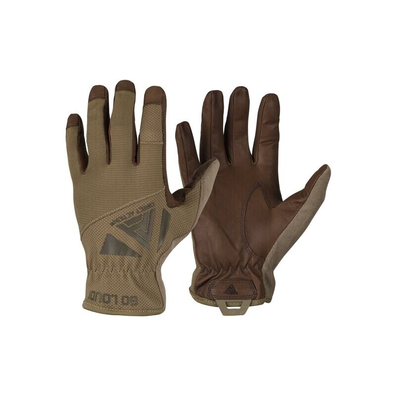 Direct Action Rukavice Light Gloves - kožené - Coyote Brown