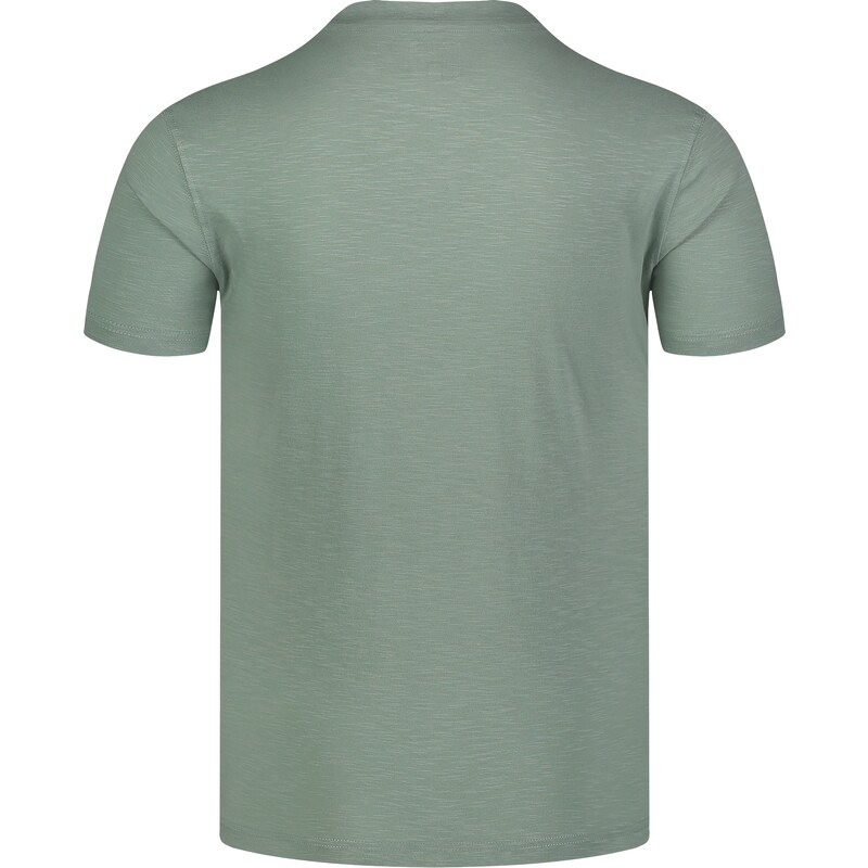 Nordblanc Zelené pánske bavlnené tričko CAPITAL