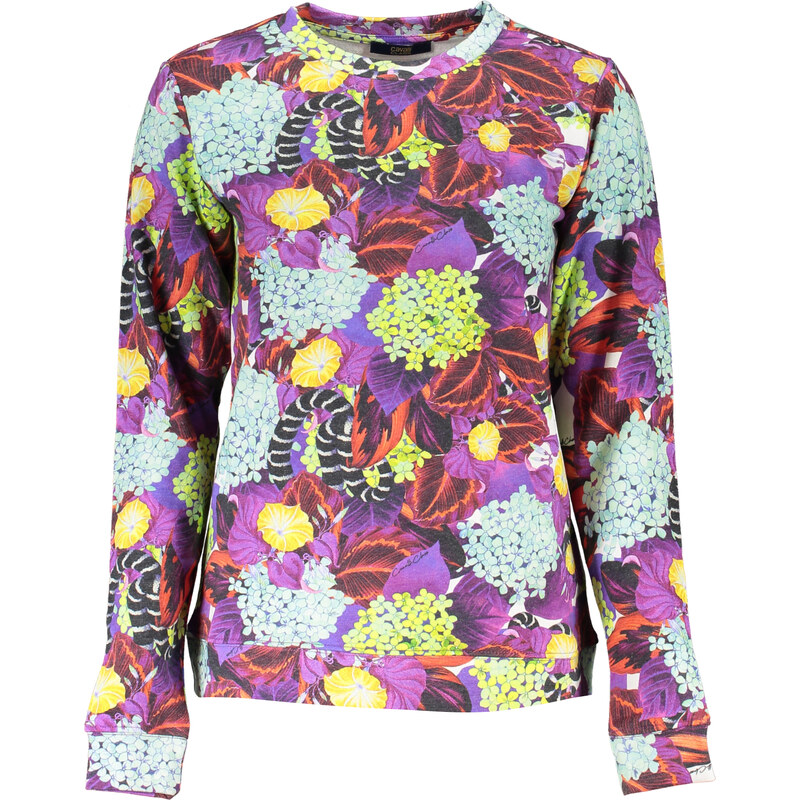 Dámska mikina Cavalli Class fialová 64793789