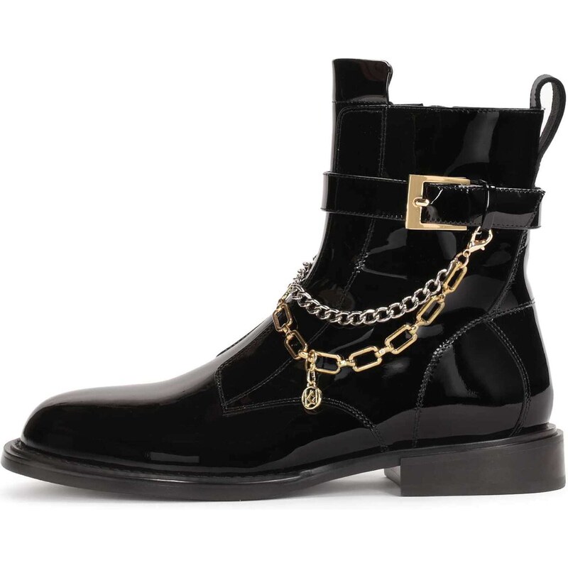 Kazar Členkové čižmy zlatá / čierna / strieborná 60867256