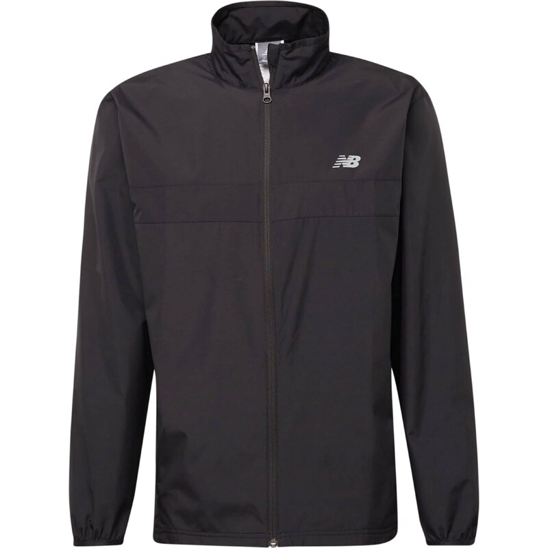 new balance Športová bunda svetlosivá / biela 66570115