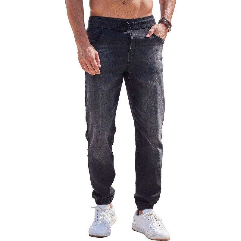 JOHN DEVIN Džínsy čierna / čierny denim 54305399