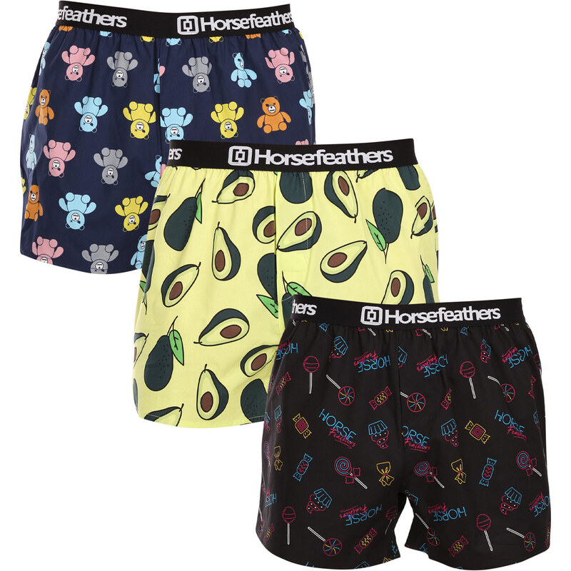 3PACK pánske trenky Horsefeathers Frazier Bundle 5 (AM096G) 41014863