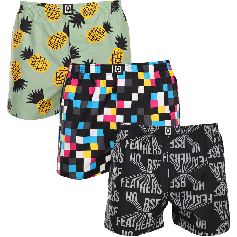 3PACK pánske trenky Horsefeathers Manny Bundle 4 (AM165C) 36129815