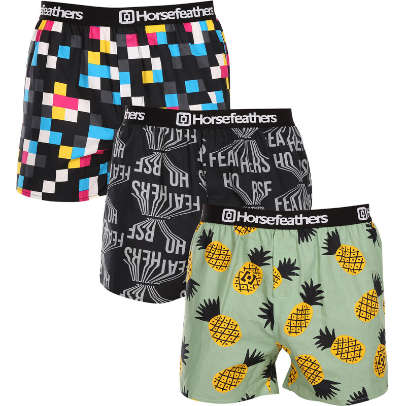 3PACK pánske trenky Horsefeathers Frazier Bundle 4 (AM096F) 36129816
