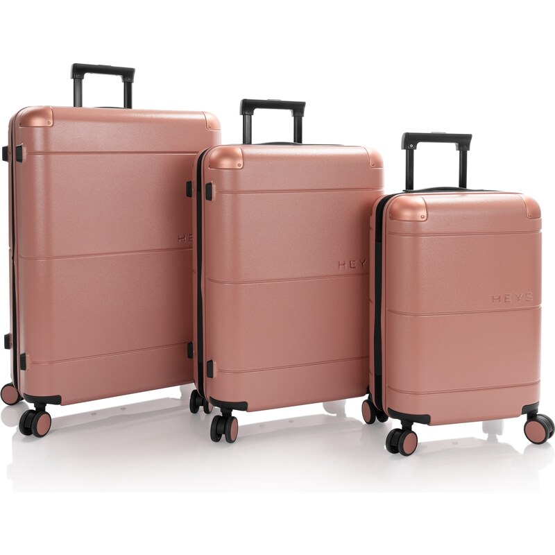 Sada cestovných kufrov Heys Zen S,M,L Coral 49201734