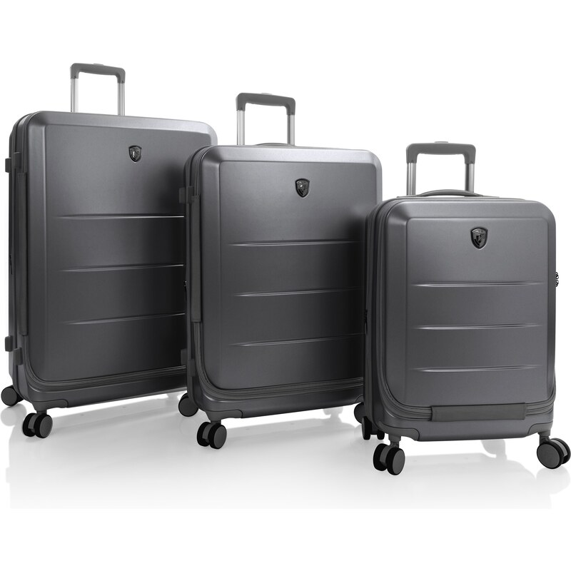 Sada cestovných kufrov Heys EZ Fashion S,M,L Charcoal 49201746