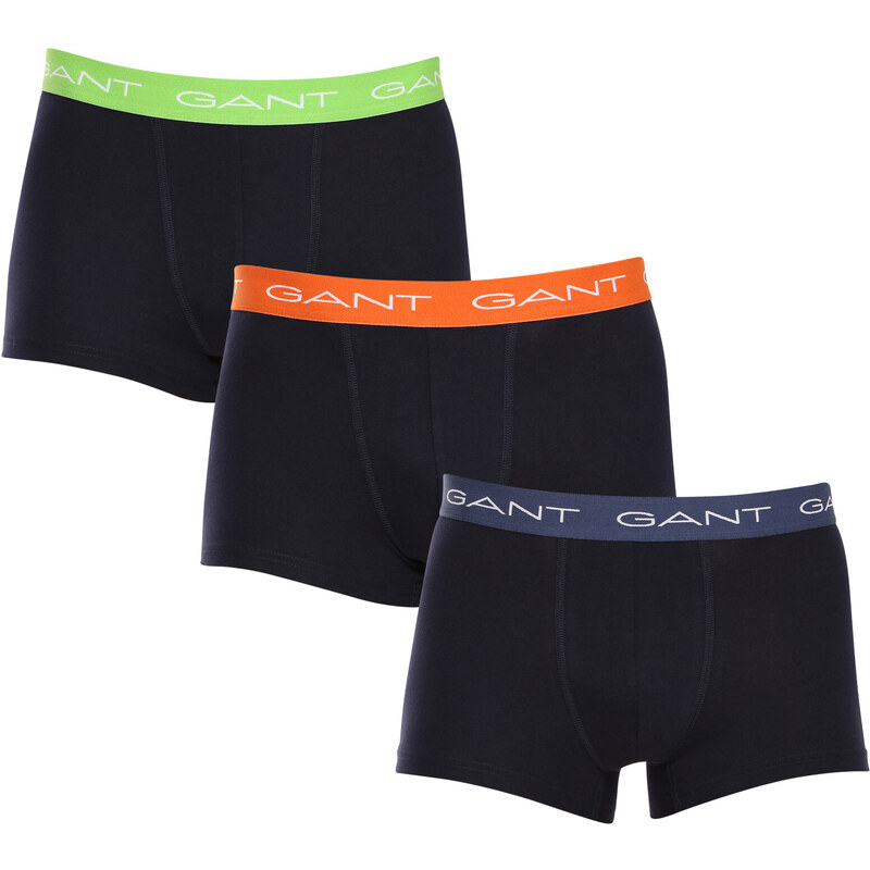 3PACK pánske boxerky Gant čierné (902343003-378) 49203937