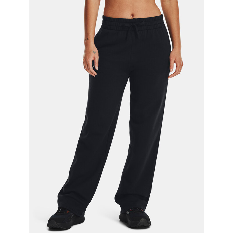 Čierne športové nohavice Under Armour UA Rival Flc Straight Pant 67518745