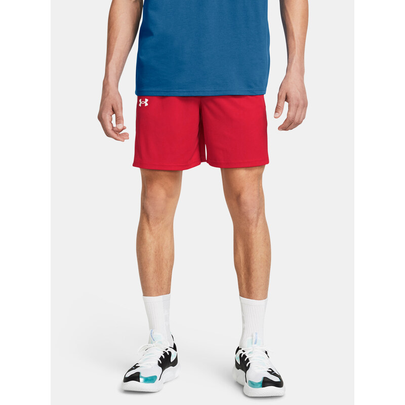 Červené športové kraťasy Under Armour UA Baseline Short 52522170