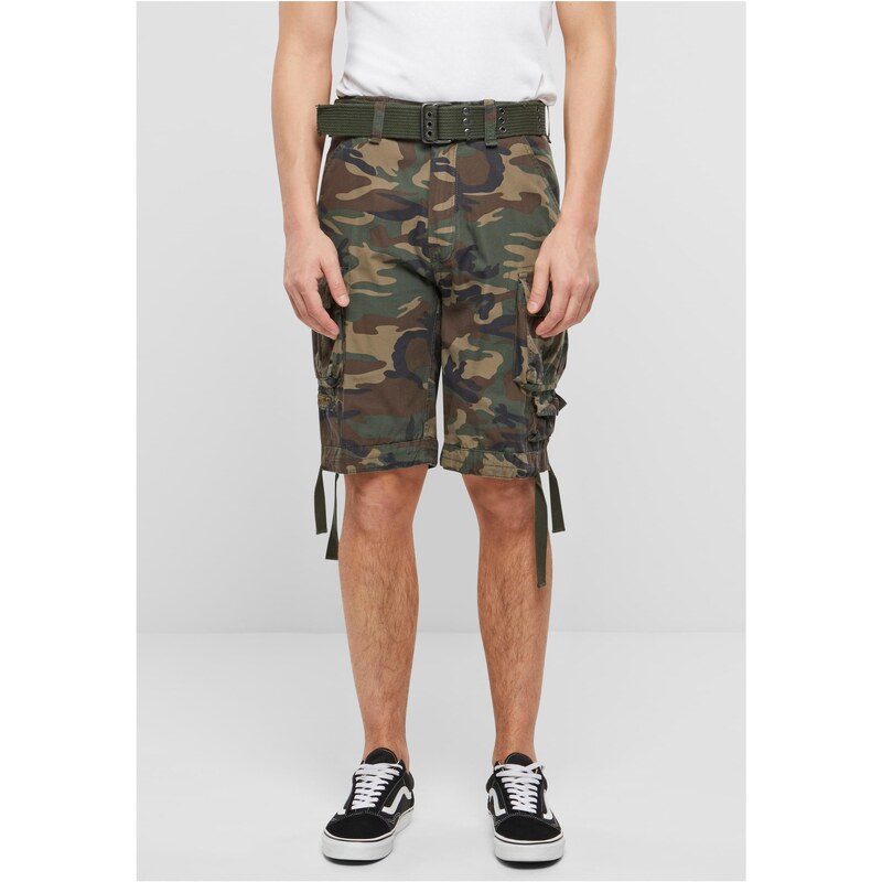 Brandit Mens Savage Shorts Vintage Olive/Camouflage 50686745