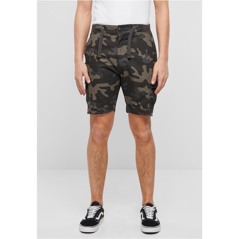 Brandit Mens Packham Vintage Shorts Dark/Camouflage 50664441