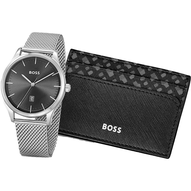 Elegantné Pánske Hodinky HUGO BOSS 1570159 (43 mm) čierna 67593196