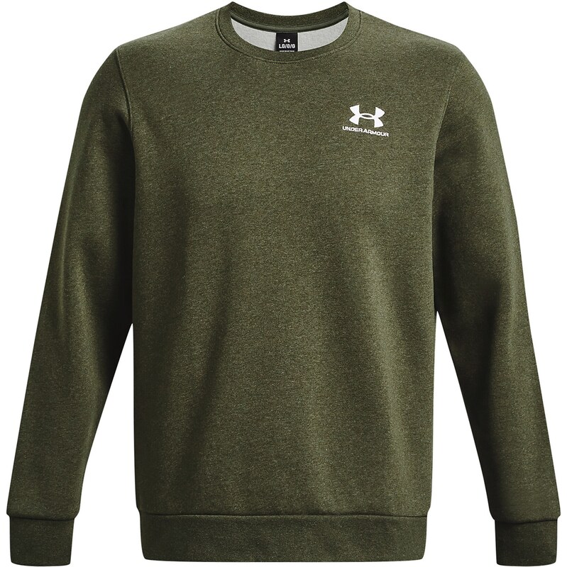 UNDER ARMOUR Športová mikina Essential zelená / biela 67750629