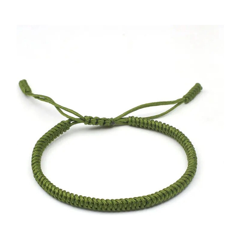 BudNej Tibetský náramok pre šťastie - zelený - MN1912 49302509