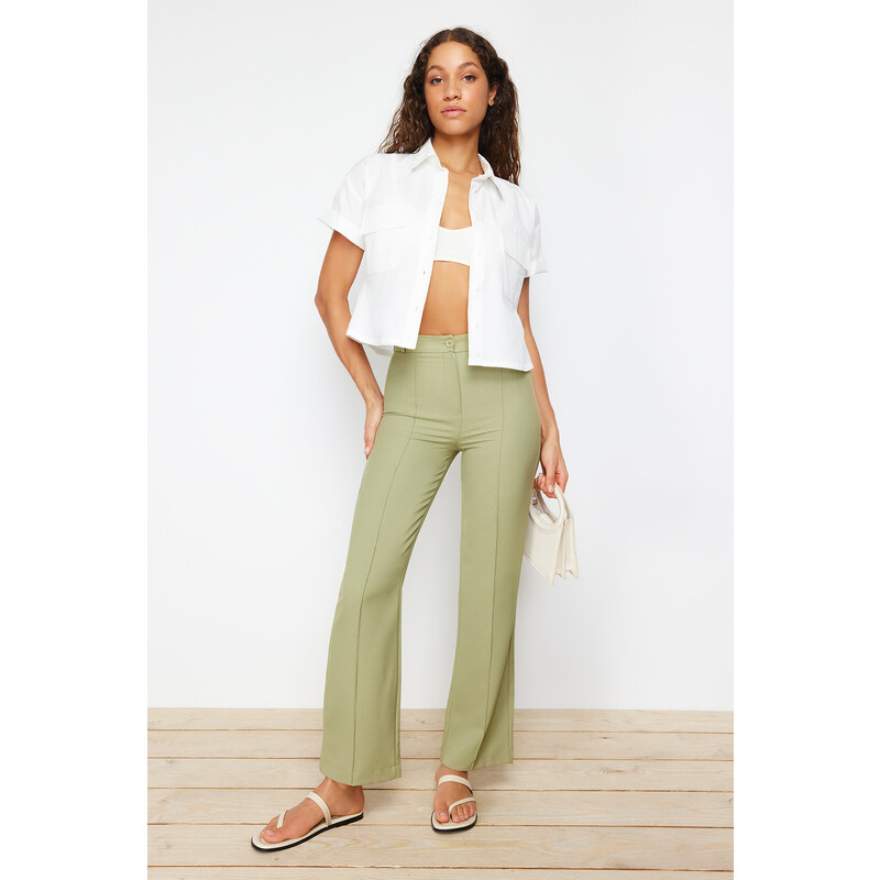 Dámske nohavice Trendyol Stitched 50552206