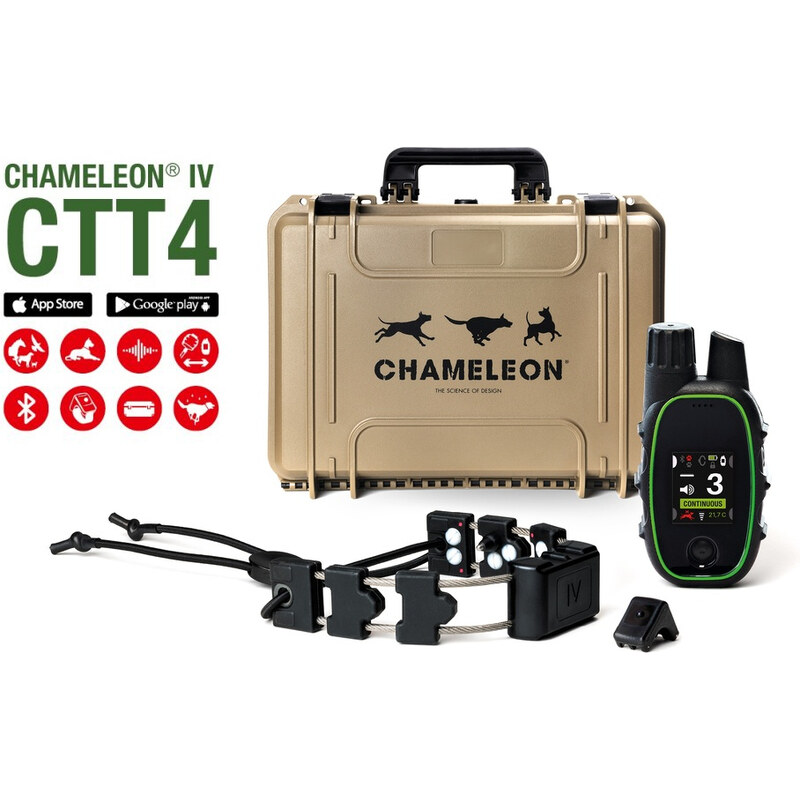 MARTIN SYSTEM Elektronický obojok Chameleon IV MEDIUM + CTT 4 +Finger Kick + charging kit - NEW
