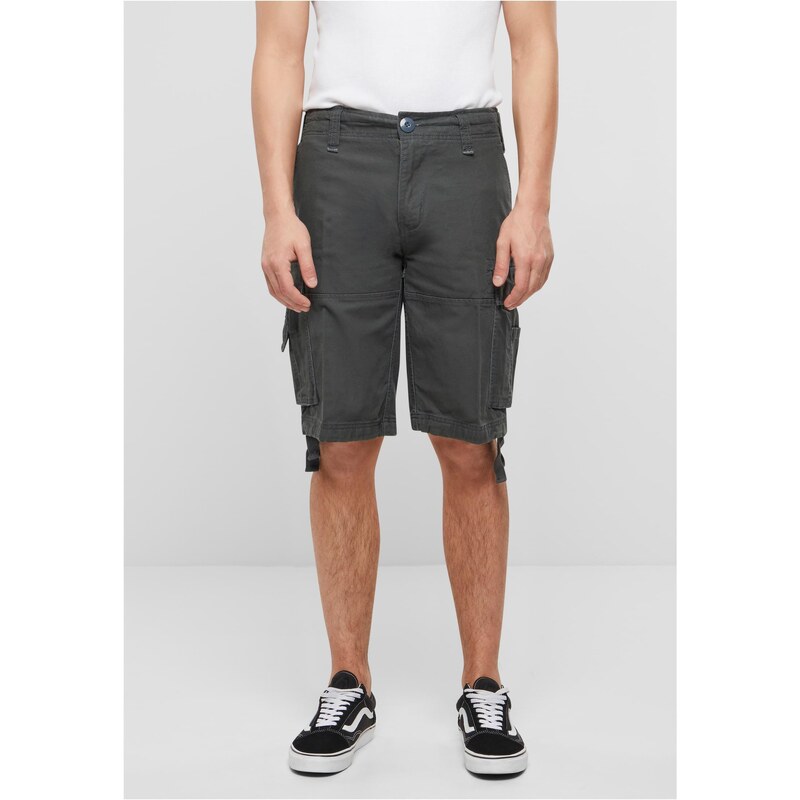 Brandit Mens Vintage Cargo Shorts - Grey 50596893