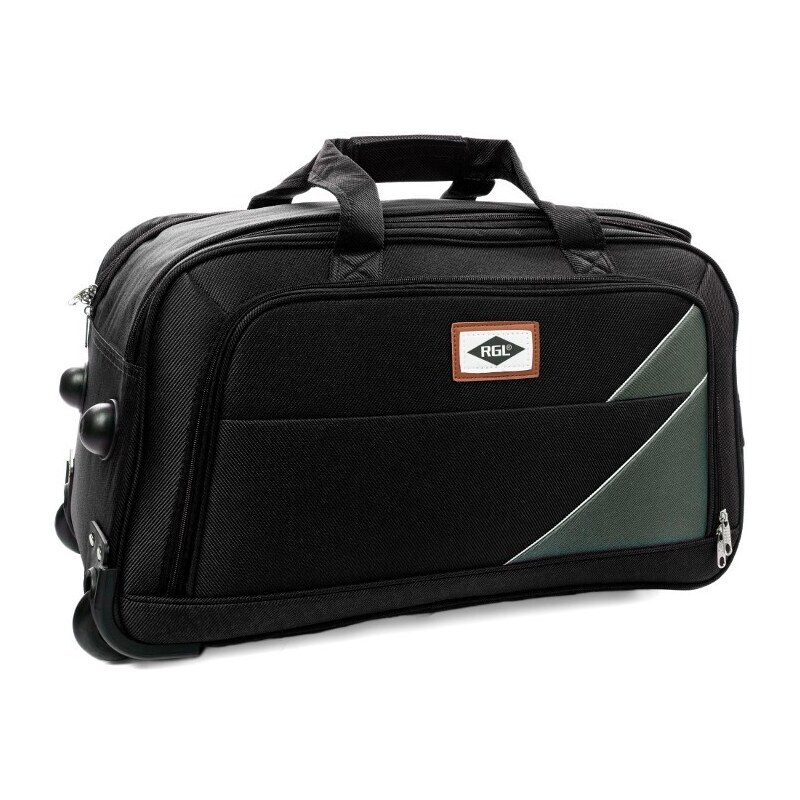 Rogal Čierna cestovná taška s kolieskami Pocket - veľ. M 64483334