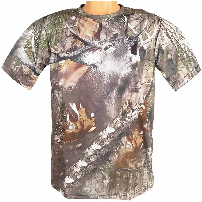 Poľovnícke tričko Ručiaci jeleň 49272905