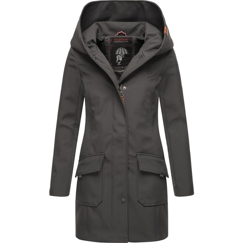 MARIKOO Funkčný kabát Mayleen hnedá 65464242