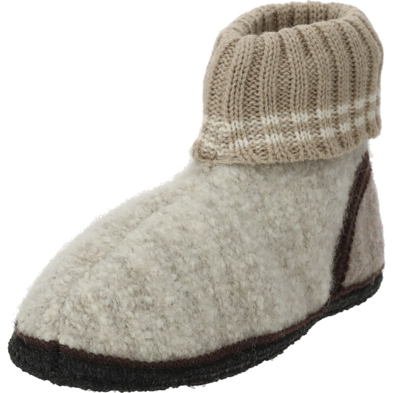 BECK Papuče Oetz béžová / béžová melírovaná 54283587