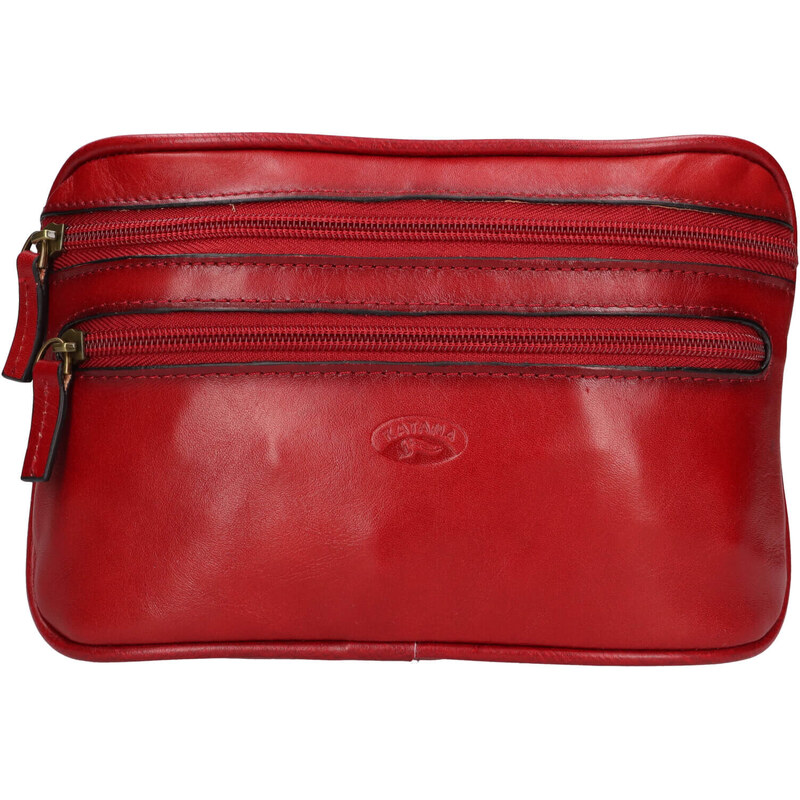 Dámska kožená ľadvinka Katana Vilma - červená 65912355