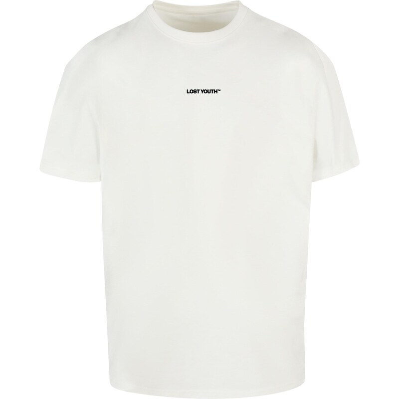 Lost Youth Tričko CHAOS krémová / orgovánová / čierna 54300109